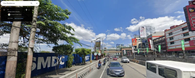 View Residences Location along EDSA